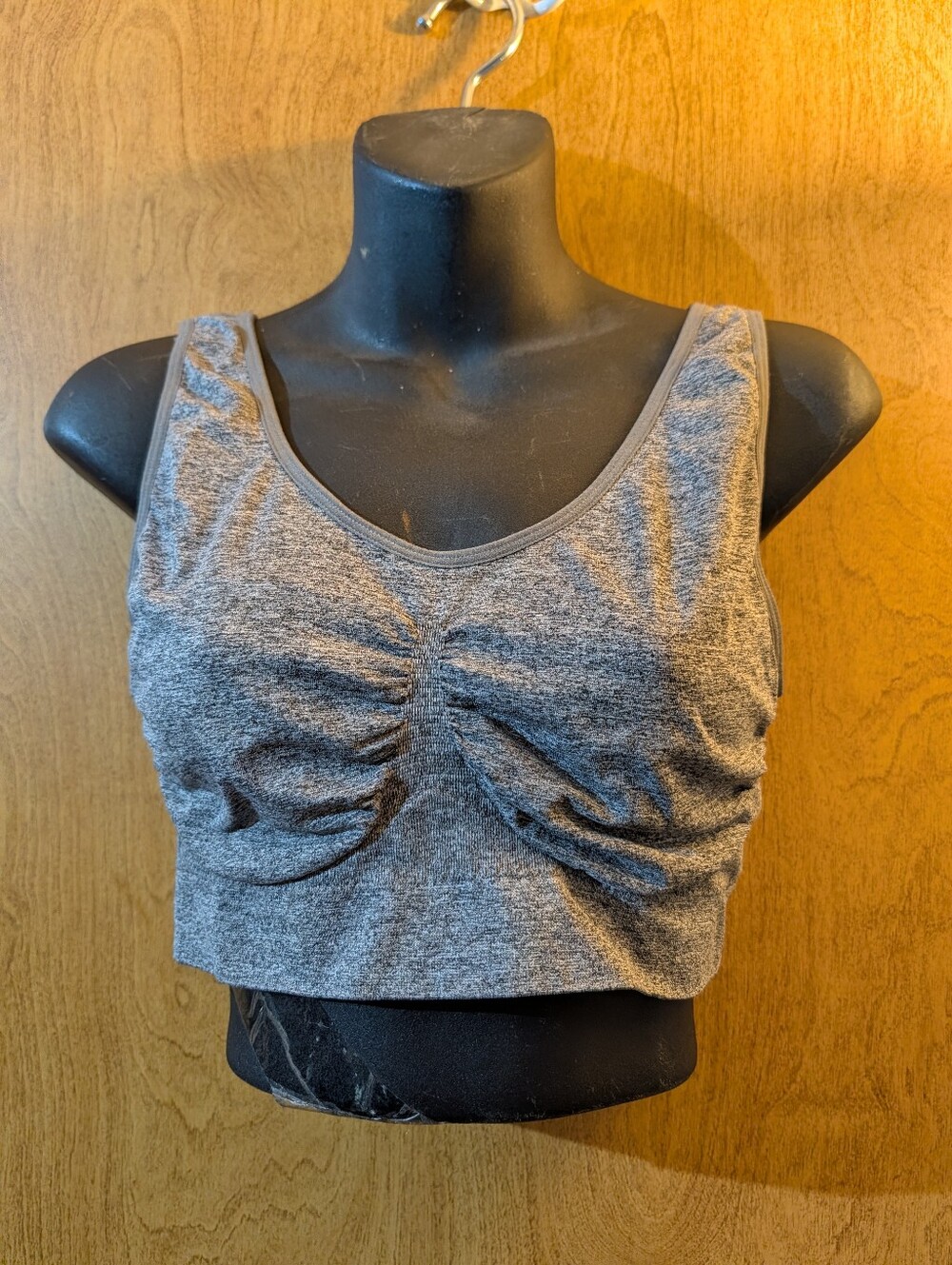 CMX Get Moving Gray Sports Bra.